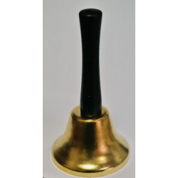 Колокольчик Трапезный 65 мм (метал.с черной ручкой)