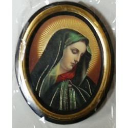 Дева Мария Овал (50х65) упаковка 20 шт 02100