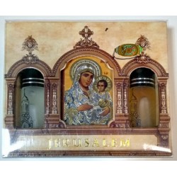 Набор Миро 2 масло и икона Иерусалимская