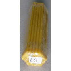 Свечи парафиновые 10 (50 шт) 33см, диаметр 12мм