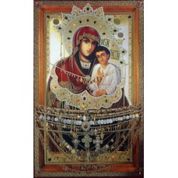 Святогорская Пресвятая Богородица 26 х 40 см