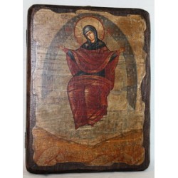 Спорительница Хлебов Икона  Греческая под старину 14х17